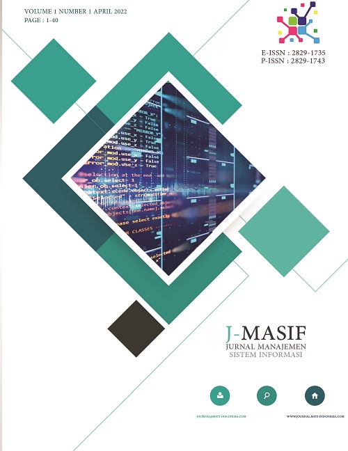 Jurnal Manajemen Sistem Informasi (JMASIF)